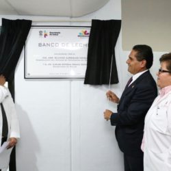 Inaugura Silvano Aureoles Banco de Leche y Tomógrafo en Hospital de la Mujer