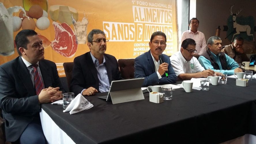 Michoacán, sede del  1er Foro Nacional de Alimentos Sanos e Inocuos