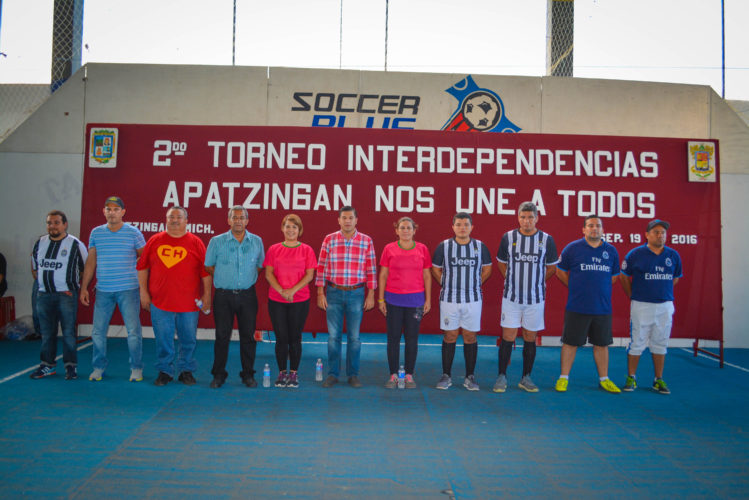 Inaugura César Chávez, Jornadas Deportivas Interdependencias.