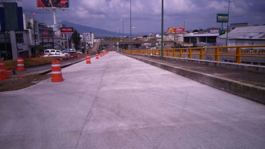 La noche de este martes, la SCOP arrancará colocación de concreto hidráulico al Sur del Periférico de Morelia.