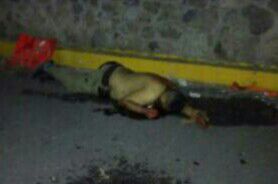 Matan y tiran a hombre con mensaje,  en Apatzingán