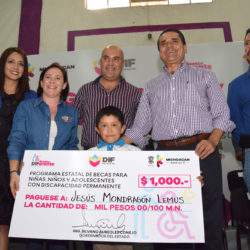 En marcha, el pago de becas y apoyos de Avanza DIFerente.