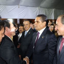 Acude Gobernador a primer informe del Presidente Municipal de San Luis Potosí .