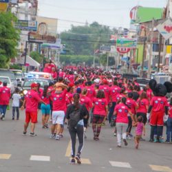 Carrera rosa rompe el récord.