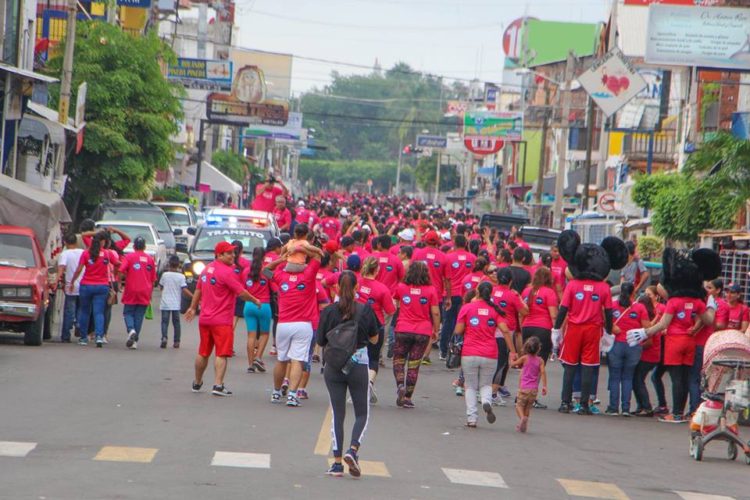 Carrera rosa rompe el récord.