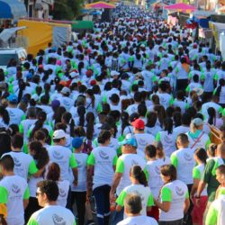 Desbordada la participación ciudadana en la carrera Camina, Trota y Corre