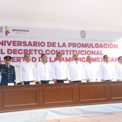 Conmemora Gobernador CCII aniversario de la promulgación de la Constitución de Apatzingán