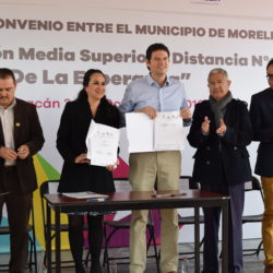 Mejorarán la infraestructura educativa del CECyTEM en Cuto de la Esperanza