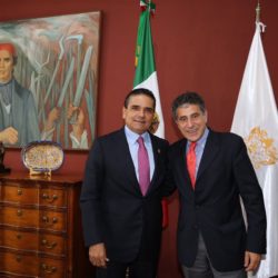 Estrechan colaboración Gobierno de Michoacán y UNODC para hacer frente a violencia.