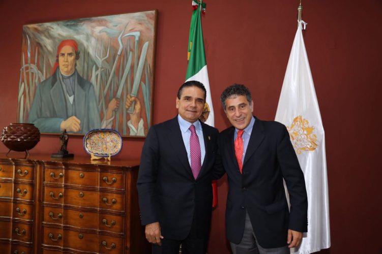 Estrechan colaboración Gobierno de Michoacán y UNODC para hacer frente a violencia.