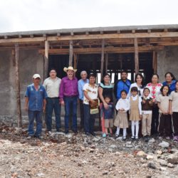 Avanza construcción de la Escuela Primaria Intercultural Indígena en Nuevo Parangaricutiro