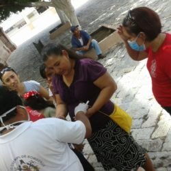 Mujer detenida por presunta agresión