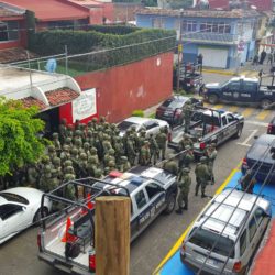 Federación y Estado realizan operativo coordinado para preservar la seguridad en Uruapan