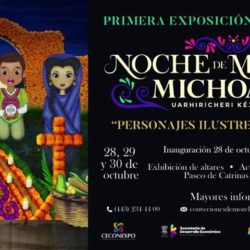 Exposición de Altares “Personajes Ilustres Michoacanos”