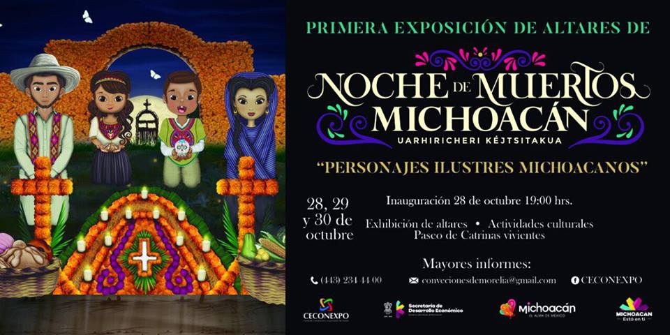 Exposición de Altares “Personajes Ilustres Michoacanos”