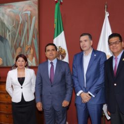 Continúa Silvano Aureoles gestión de recursos para seguridad en Michoacán