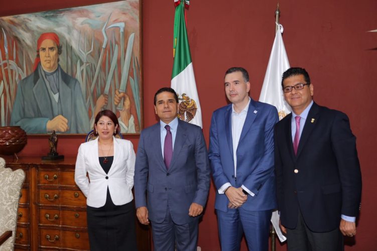 Continúa Silvano Aureoles gestión de recursos para seguridad en Michoacán