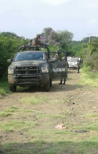 Hallan pila de cuatro cadáveres en San Juan de los Plátanos.