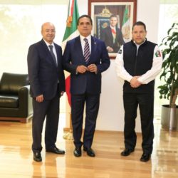 Revisan Silvano Aureoles y Renato Sales acciones para fortalecer la seguridad en Michoacán
