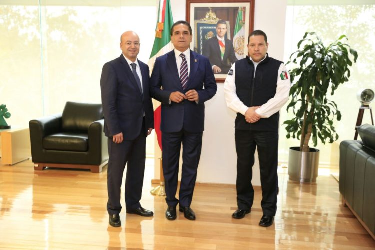 Revisan Silvano Aureoles y Renato Sales acciones para fortalecer la seguridad en Michoacán