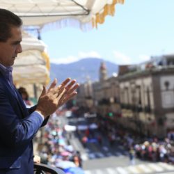 Presencia Gobernador desfile por el 106 aniversario de la Revolución Mexicana