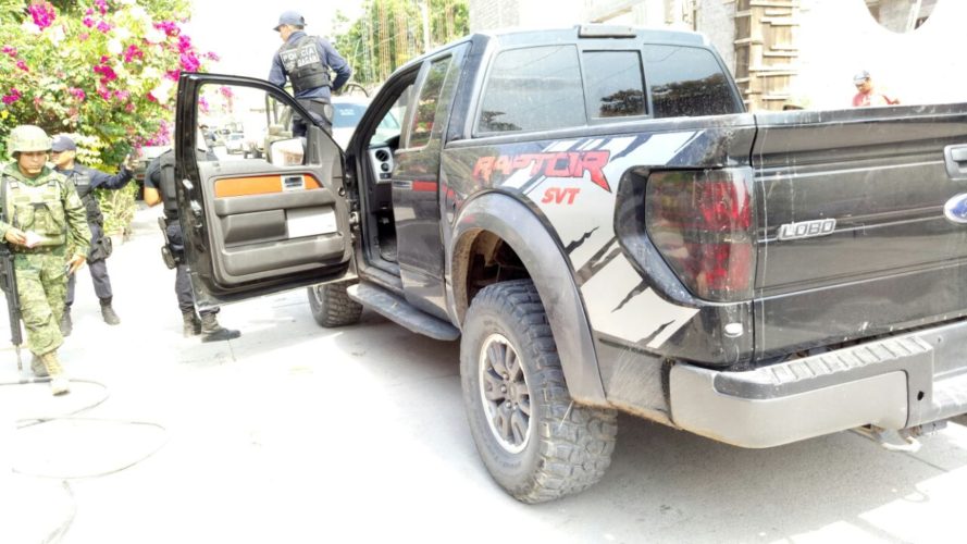 SSP y Sedena aseguran a objetivo delincuencial en Buenavista