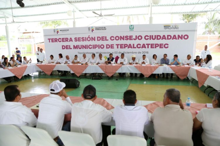 Acciones para transformar Tepalcatepec: S. Aureoles