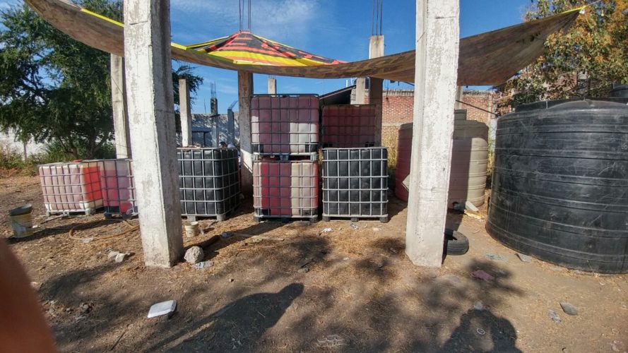 Asegura PGR en Michoacán, más de 14 mil litros de hidrocarburo