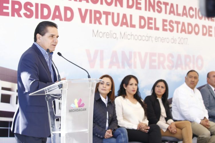 Inaugura Gobernador instalaciones de la Universidad Virtual