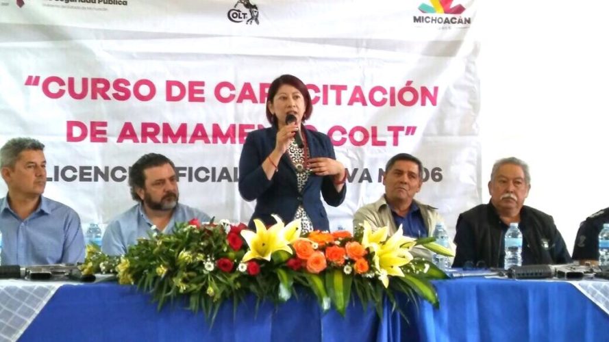 Capacita SESESP a policías municipales de Michoacán