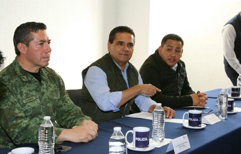 Fortalecen acciones interinstitucionales por la seguridad en Uruapan