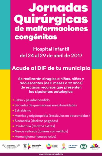 En marcha las Jornadas Quirúrgicas de Malformaciones Congénitas