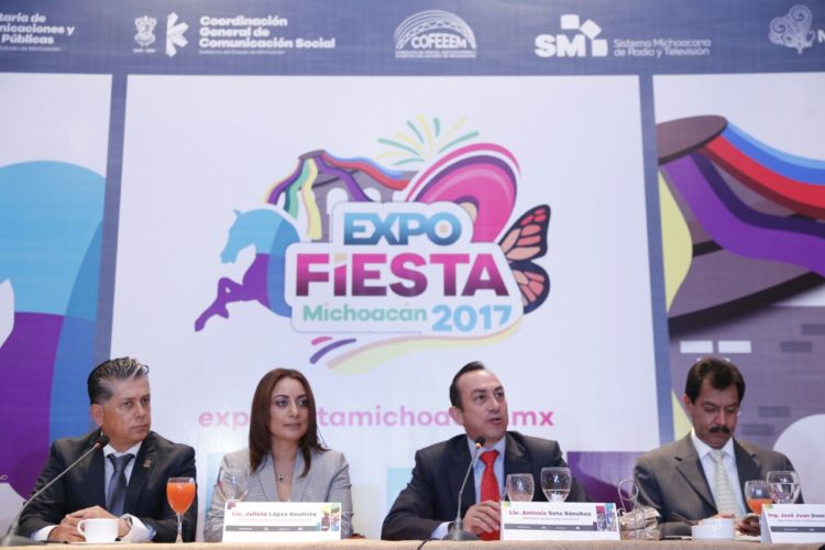 Anuncian la histórica Expo Fiesta Michoacán 2017