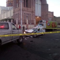 Muere taxista en accidente ocurrido en el centro de la ciudad