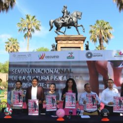 Activar físicamente a 10 mil michoacanos, meta de la Semana Nacional de la Cultura Física y el Deporte