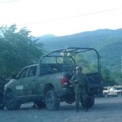 Acción militar en Múgica, tras balaceras de los últimos días