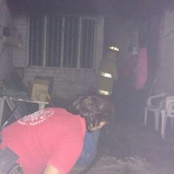 Se quema casa por clrto circuito