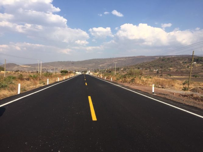 Concluye SCOP reconstrucción del camino Puruándiro – Villa Morelos