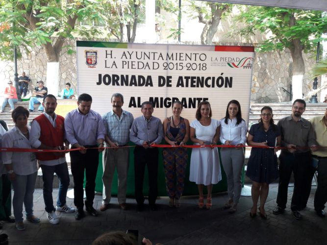 Lleva Gobierno del Estado a La Piedad Jornadas de Atención al Migrante