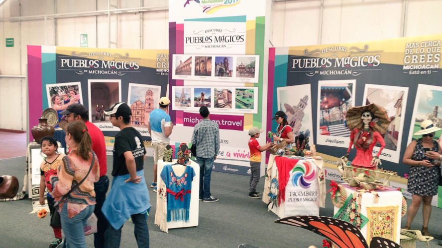 Municipios muestran su riqueza gastronómica y artesanal en la Expo Fiesta Michoacán