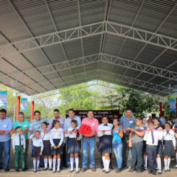 Inauguran techumbre; inversión de 266 mp en poblado El Mirador