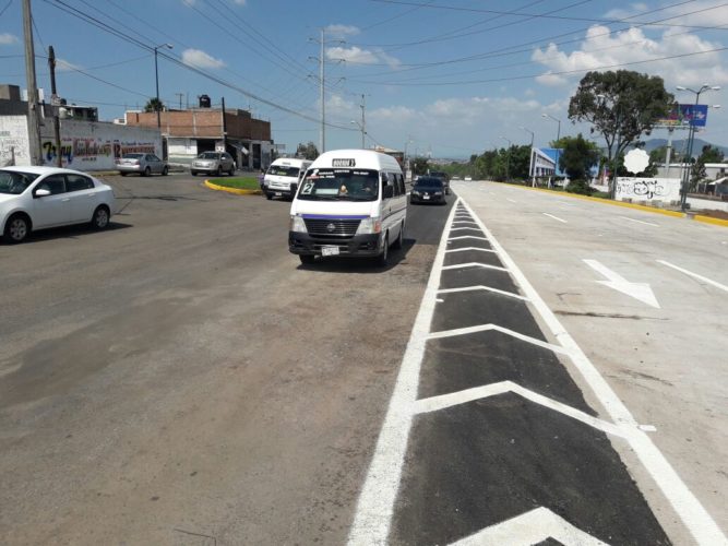 Abre SCOP circulación en tramos del Periférico, entre estadio Morelos y salida a Quiroga