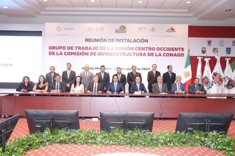Instala Silvano Aureoles grupo de trabajo de Comisión de Infraestructura