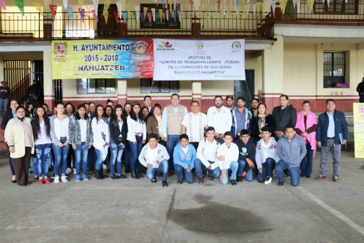 Telebachillerato Michoacán amplía su cobertura