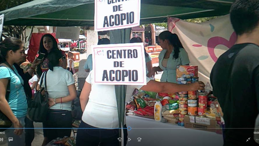 Inicia DIF colecta de víveres para damnificados de Oaxaca y Chiapas