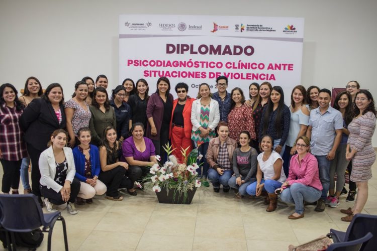 Seimujer capacita a las y los psicólogos encargados de atender violencia de género