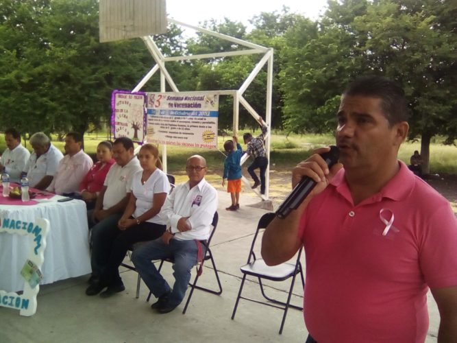 En marcha III Semana Nacional de Vacunación en Parácuaro