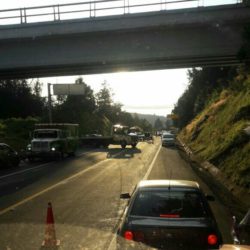 Choque deja trece heridos