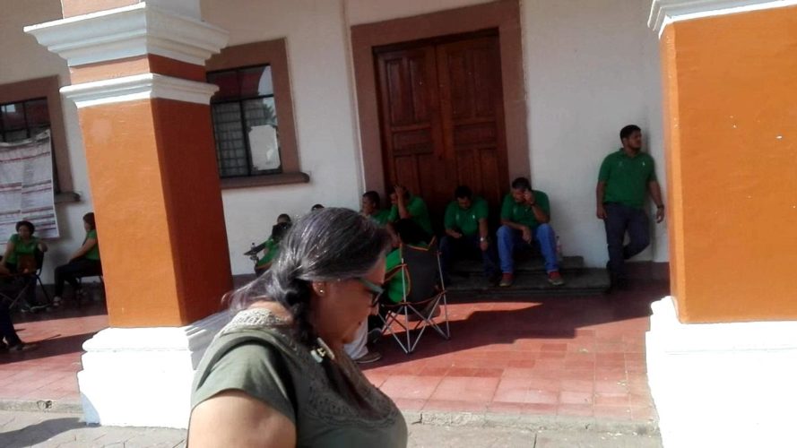 Primera toma de Rentas de 2018; exigen pago de aguinaldo