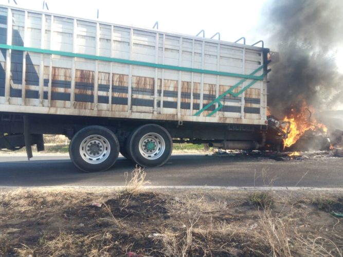Jornada de violencia en Apatzingán